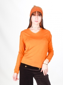 Neotop Moutarde haut basique au style casual