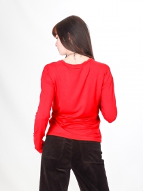 Neotop Groseille v&ecirc;tement f&eacute;minin color&eacute; au style simple