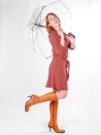 Robe Anna courte Omecanic robe courte au caract&egrave;re affirm&eacute;