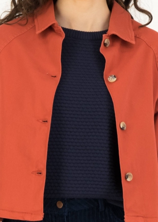 Veste courte Holly go Lightly terracotta veste holly go lightly terracotta courte