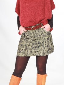 jupe Gracci Matcha cr&eacute;ation textile pens&eacute;e pour le confort et l'&eacute;l&eacute;gance quotidienne