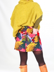 jupe Gracci Fruity kiss v&ecirc;tement f&eacute;minin au tomb&eacute; souple, id&eacute;al en superposition vue d&eacute;taill&eacute;e &agrave; l'esprit urbain