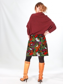 Jupe Louise Alcaea pi&egrave;ce de pr&ecirc;t-&agrave;-porter au tomb&eacute; fluide et &agrave; l'allure moderne