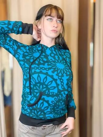 Urban Sweater Bleu sweat urbain bleu confortable
