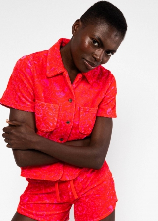 Chemise �ponge Off Shore Shimmy holy flores de rosa