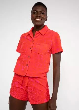 Chemise �ponge Off Shore Shimmy holy flores de rosa