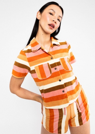 Chemise �ponge Off Shore Shimmy sunny spirit stripe