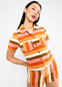 Chemise &eacute;ponge Off Shore Shimmy sunny spirit stripe
