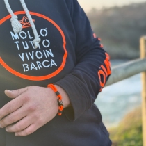 Bracelet noro&icirc;t Orange