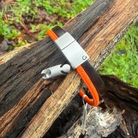 Bracelet aliz�s Orange et noir
