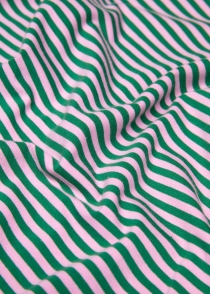 Vintage V-Neck green viva el sol! stripe