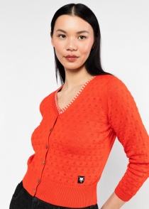 Sweet Petite red pears knit