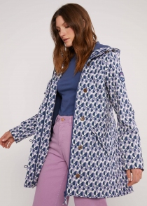 Parka Wild weather blue romantic mosaic