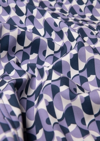 Parka Wild weather blue romantic mosaic