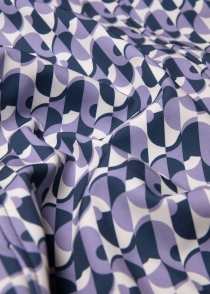 Parka Wild weather blue romantic mosaic