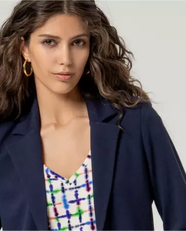 Veste tailleur navy
