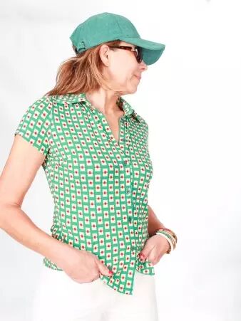 Chemise Lary manches courtes Kuaizi