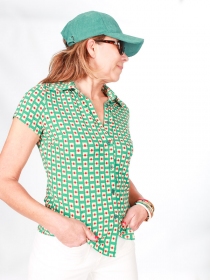 Chemise Lary manches courtes Kuaizi