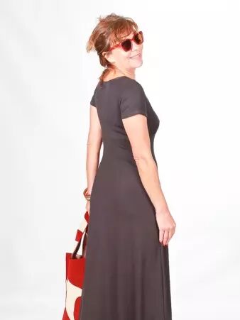 Robe louie Maxi Grafit