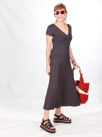 Robe louie Maxi Grafit