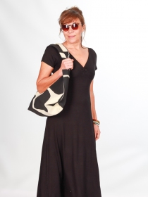 Robe louie Maxi Noir