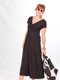 Robe louie Maxi Noir