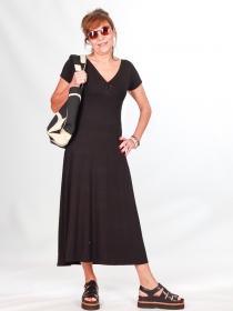 Robe louie Maxi Noir