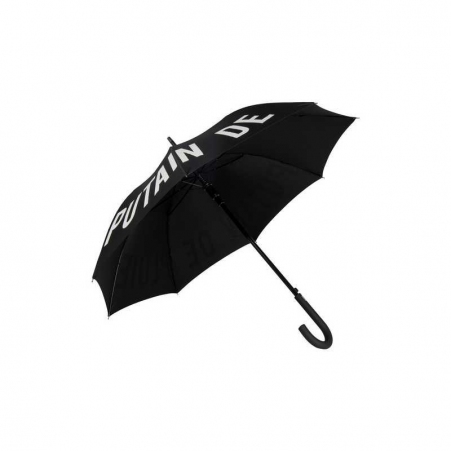 Parapluie   Putain de pluie   noir