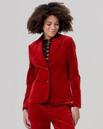 Blazer doublure imprim�e Rojo Ingles