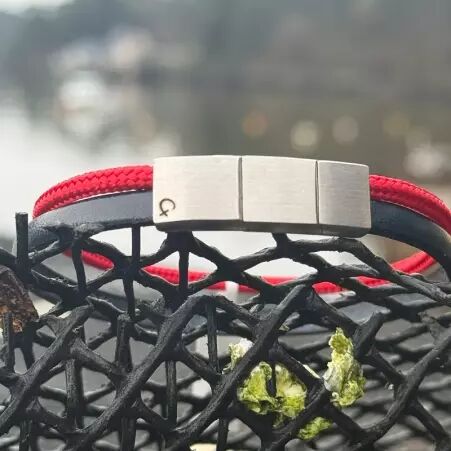 Bracelet aliz�s Rouge et noir