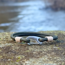 Bracelet noro&icirc;t Kaki fonc&eacute;