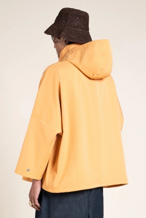 Cape courte imp�rmeable et oversize Lourmel melon
