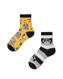 Chausettes deparaillées Raccoon Bandit kids