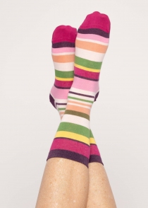 Chaussette summer stripes