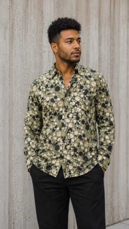 Chemise Aqua kaki