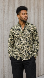 Chemise Aqua kaki