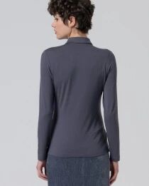 Chemise basique Gris