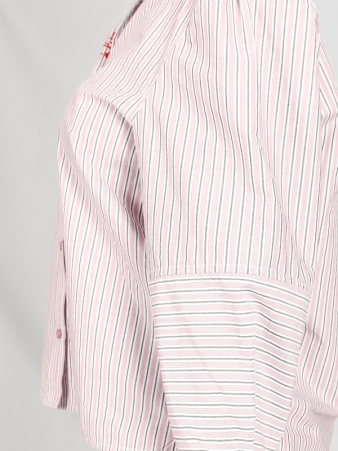 Chemise Daria Rayures vieux rose