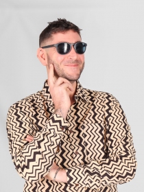 Chemise Etnik black stripes