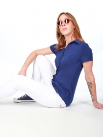 Chemise Lary manches courtes Navy