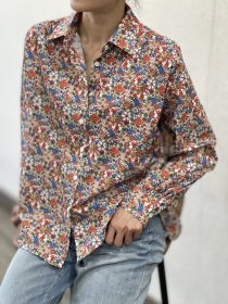 Chemise liberty fleurie vintage