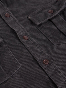 Chemise velours Griffin Gris