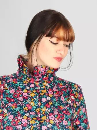 Chemisier liberty fond navy