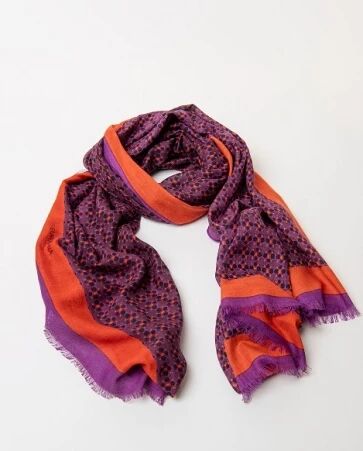 Foulard imprim� Morado
