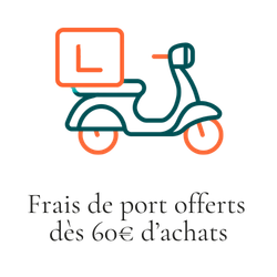 Frais de port offerts d�s 60� d'achat