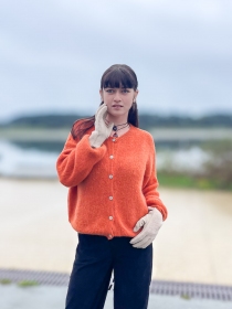 Gants Teddy Bear et Suedine ecru