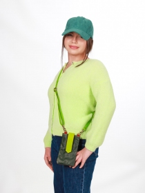 Gilet aplaga 6 boutons Vert clair