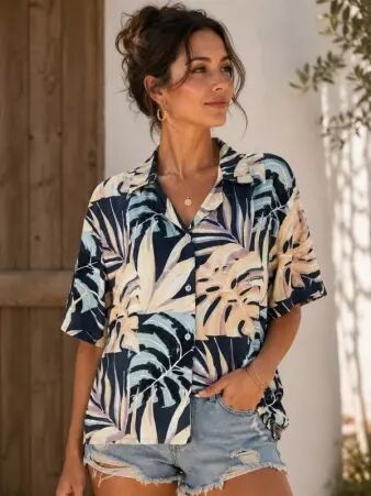 Hawai shirt palm