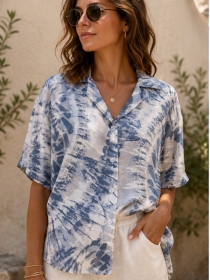 Hawai shirt tie dye