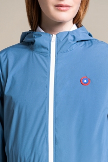 Imperm&eacute;able mixte en polyester recycl&eacute; se transforme en sac Amelot orage